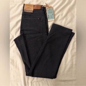 NWT Faherty Men's Navy Stretch Terry Jeans 28x30